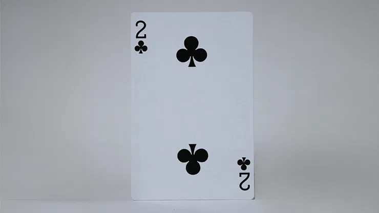 Bicycle Jumbo Queen of Hearts / 2 of Clubs Gimmick Card - image 2