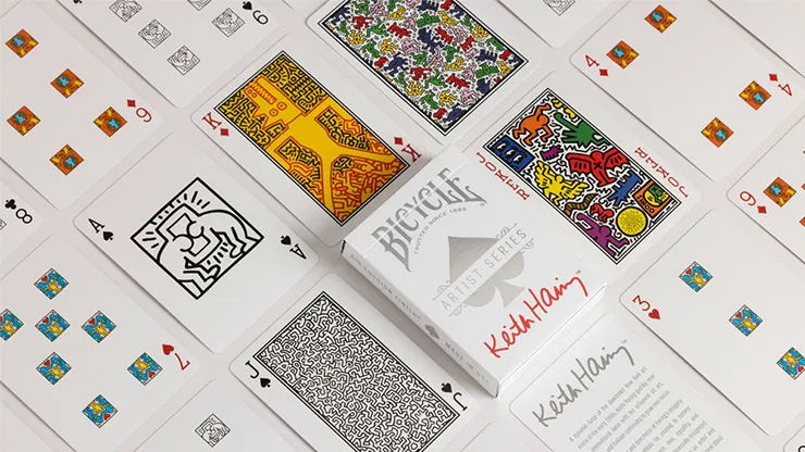 Bicycle Keith Haring Playing Cars - image 2
