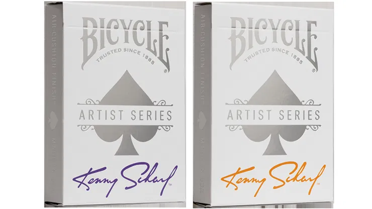 Bicycle Kenny Scharf Purple/Orange Box Set - image 5