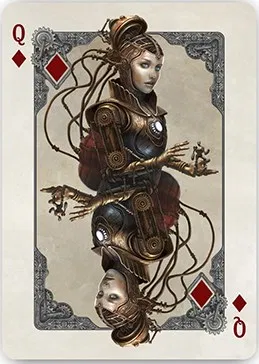 Bicycle Kingdoms Playing Cards (Red) - image 5