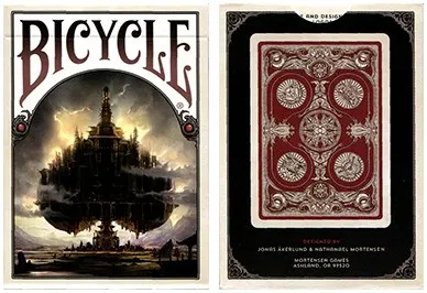 Bicycle Kingdoms Playing Cards (Red) - image 6