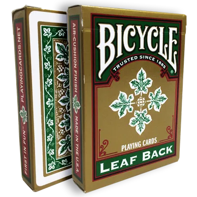 Bicycle Leaf Back Deck (Green)