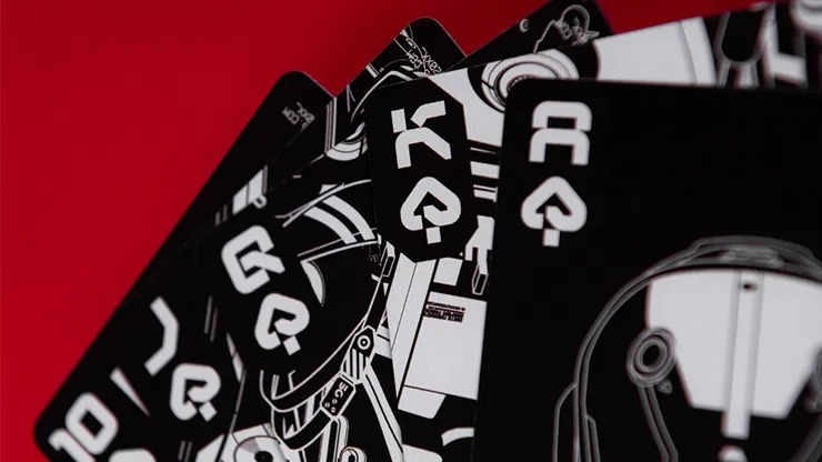 Bicycle Machine56 R-TYPE/2 Black Playing Cards - image 4