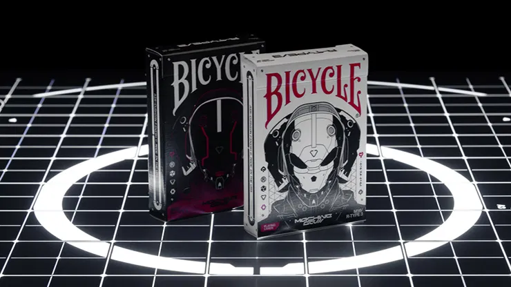 Bicycle Machine56 R-TYPE/2 Black Playing Cards - image 6