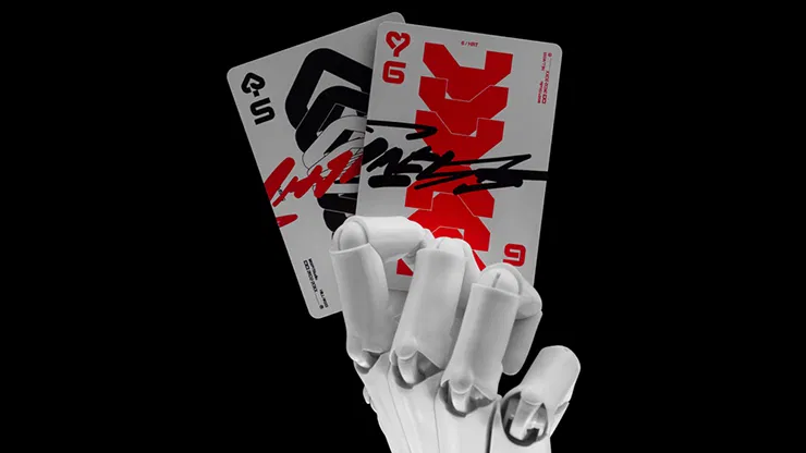 Bicycle Machine56 R-TYPE/3 White Playing Cards - image 5