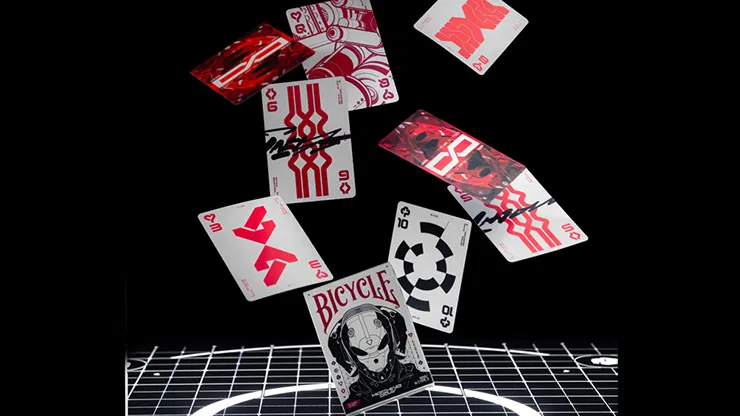 Bicycle Machine56 R-TYPE/3 White Playing Cards - image 6