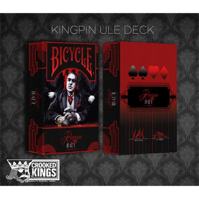 Bicycle Limited Edition MADE Kingpin Playing Cards - image 1