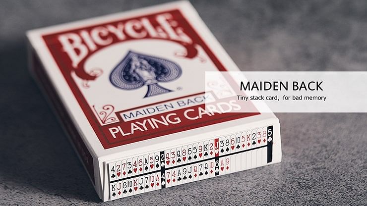 Bicycle Maiden BackBlueby US Playing Card CoPoker DeckCollectable 