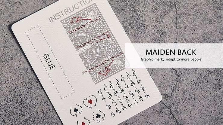 Details about   Marked Maiden Back Blue Bicycle Trick Playing Cards Poker Size Deck USPCC Sealed 