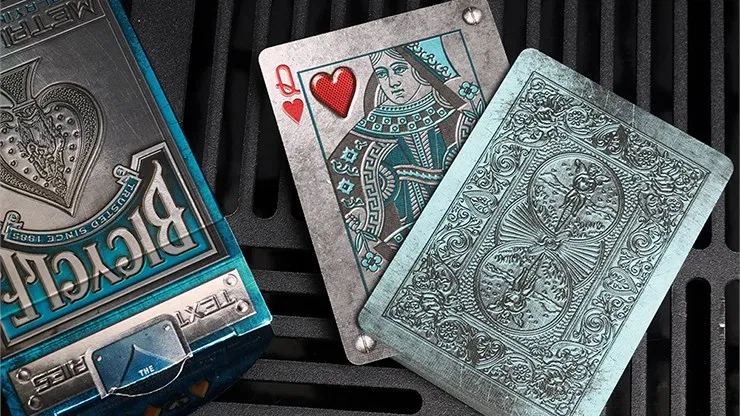 Bicycle Metal Rider Back Playing Cards - image 5