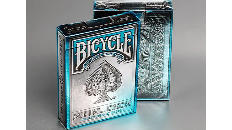 Bicycle Metal Rider Back Playing Cards - image 1