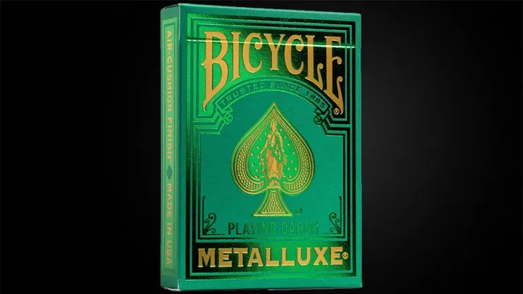 Bicycle Metalluxe Green Playing Cards - image 3