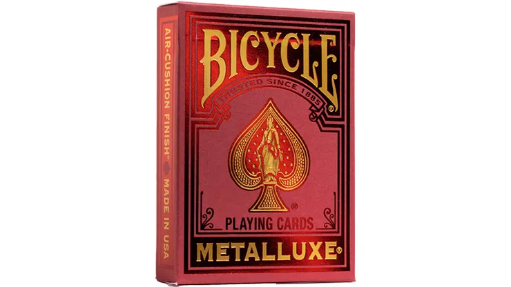 Bicycle Metalluxe Red Playing Cards - image 3