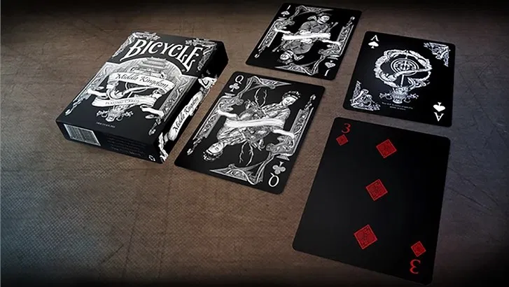Bicycle Middle Kingdom Playing Cards (Black) - image 6