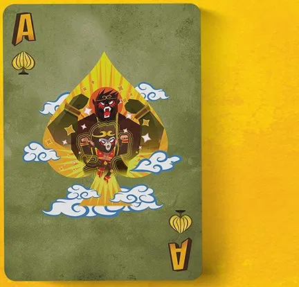 Bicycle Monkey King Playing Cards - image 4