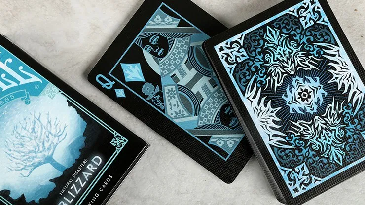 Bicycle Natural Disasters "Blizzard" Playing Cards - image 3