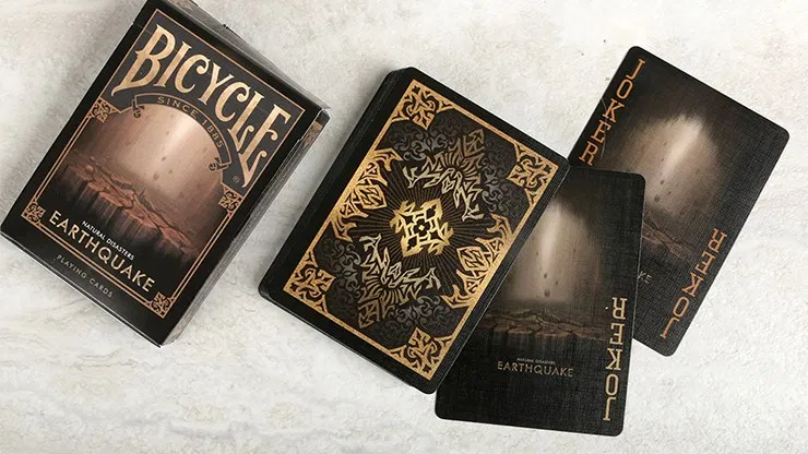 Bicycle Natural Disasters "Earthquake" Playing Cards - image 2