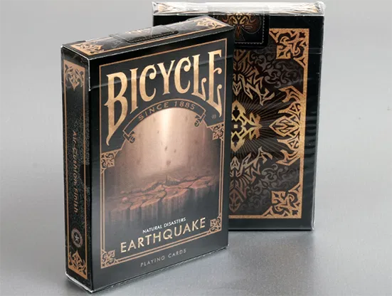 Bicycle Natural Disasters "Earthquake" Playing Cards - image 1