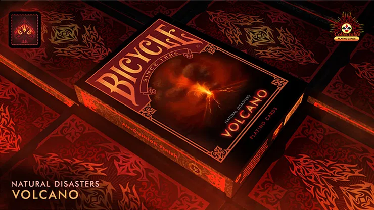 Bicycle Natural Disasters "Volcano" Playing Cards - image 1