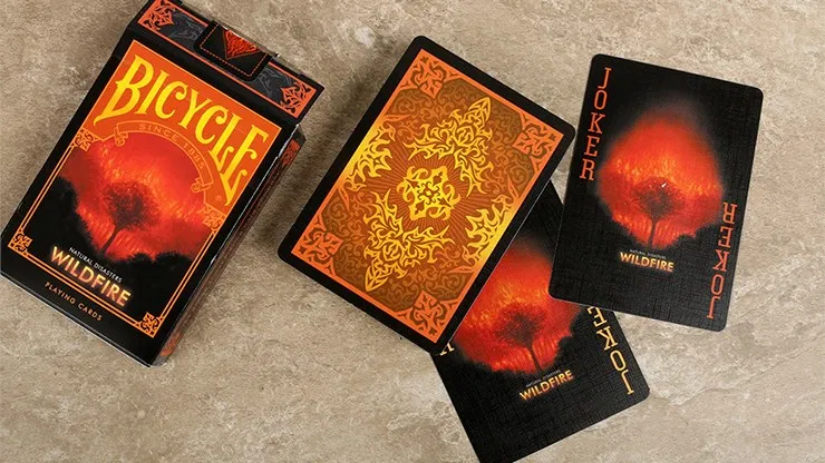 Bicycle Natural Disasters "Wildfire" Playing Cards - image 4