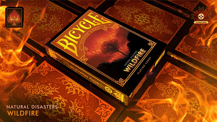 Bicycle Natural Disasters "Wildfire" Playing Cards - image 1