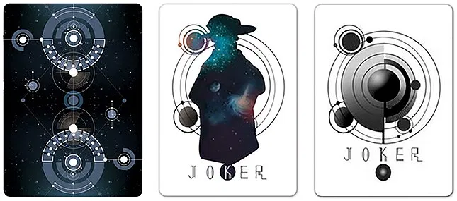 Bicycle Nebula Playing Cards - image 2