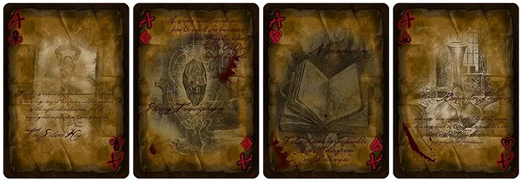 Bicycle Necronomicon Limited Edition Playing Cards - image 4