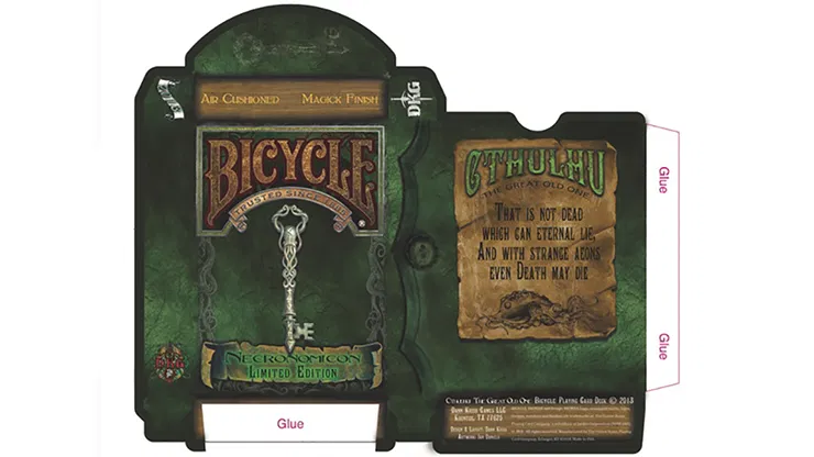 Bicycle Necronomicon Limited Edition Playing Cards - image 1