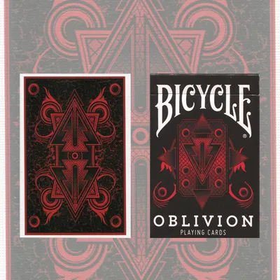 Bicycle Oblivion Playing Cards (Red)