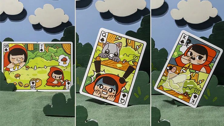 Bicycle Paper Royals Red Riding Hood Playing Cards - image 3