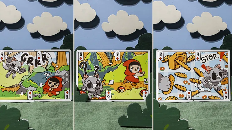 Bicycle Paper Royals Red Riding Hood Playing Cards - image 5