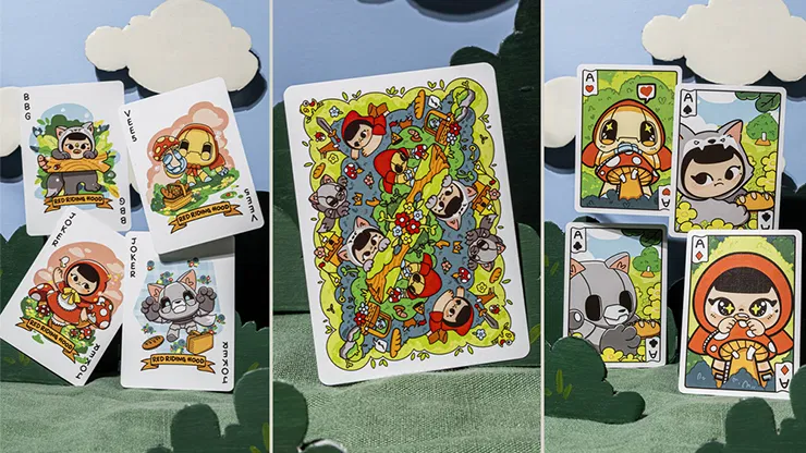 Bicycle Paper Royals Red Riding Hood Playing Cards - image 6