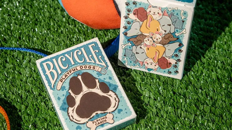 Bicycle Playful Dog Playing Cards - image 2