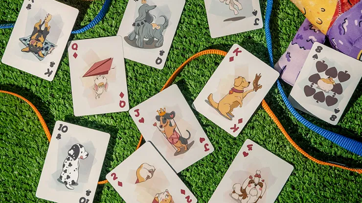 Bicycle Playful Dog Playing Cards - image 6