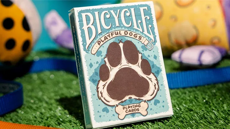 Bicycle Playful Dog Playing Cards - image 1
