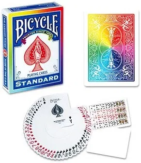 Bicycle Rainbow Playing Cards