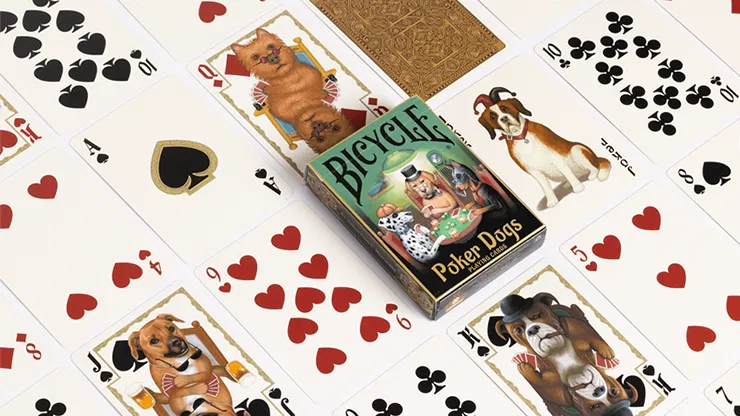 Bicycle Poker Dogs Playing Cards - image 2