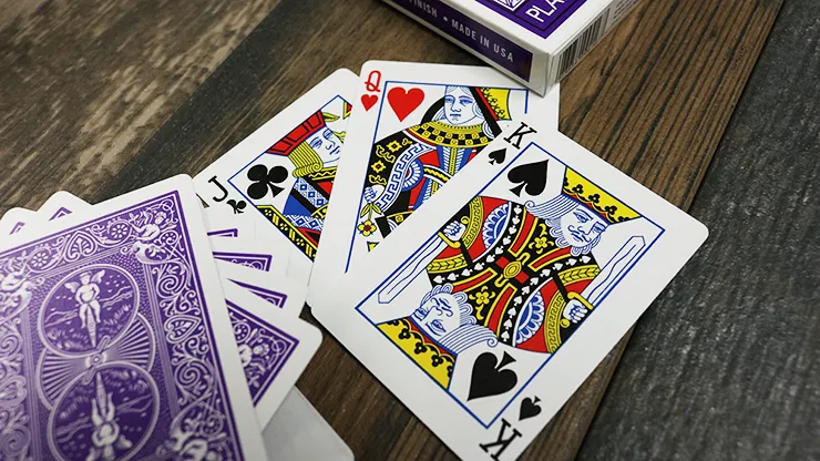 Bicycle Purple Playing Cards - image 2