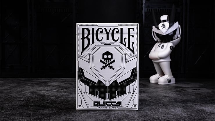 Bicycle Quiccs Ghost White Playing Cards | Vanishing Inc. Magic