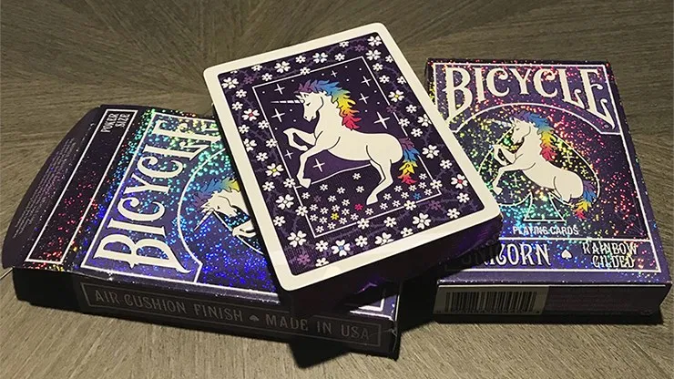 Bicycle Rainbow Gilded Unicorn Playing Cards - image 3