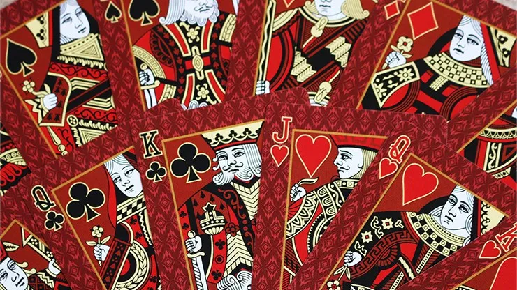 Bicycle Red Castle Playing Cards - image 6