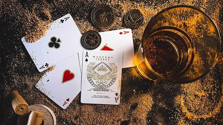 Bicycle Red Legacy Masters Playing Cards - image 4