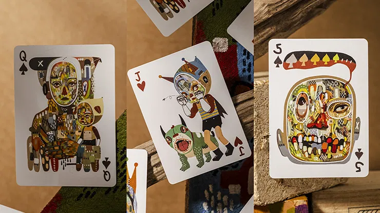 Bicycle Reen Barrera Muscle Land Playing Cards - image 4