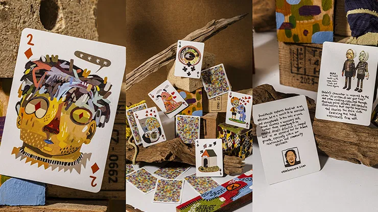 Bicycle Reen Barrera Our Daily Dread Playing Cards - image 5