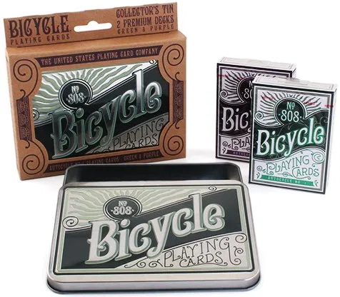 Bicycle Retro Tin Playing Cards - image 1