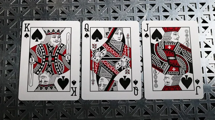 Bicycle Rider Back Playing Cards - Crimson Luxe V2 (Red) - image 8