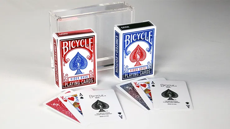 Limited Edition Bicycle Rider Back Mini Playing Cards Set - image 2