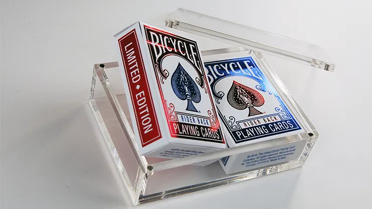 Limited Edition Bicycle Rider Back Mini Playing Cards Set - image 3