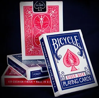 Bicycle Rider Back Playing Cards Brick (Mixed Colors - Red/Blue) - image 1