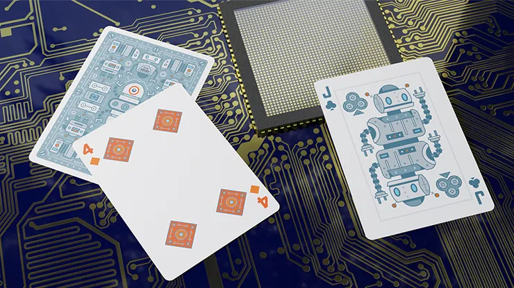 Bicycle Robot Playing Cards - image 3